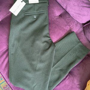Jasmine + Juliana Hunter Green Dress Pant